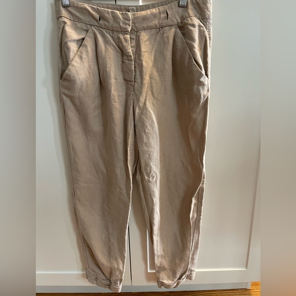 Aritzia Wilfred Pants w/ Linen, size 2 - Picture 1 of 6